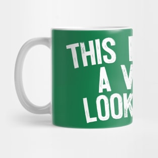 This Is What A Vegan Looks Like - Typography Design Mug